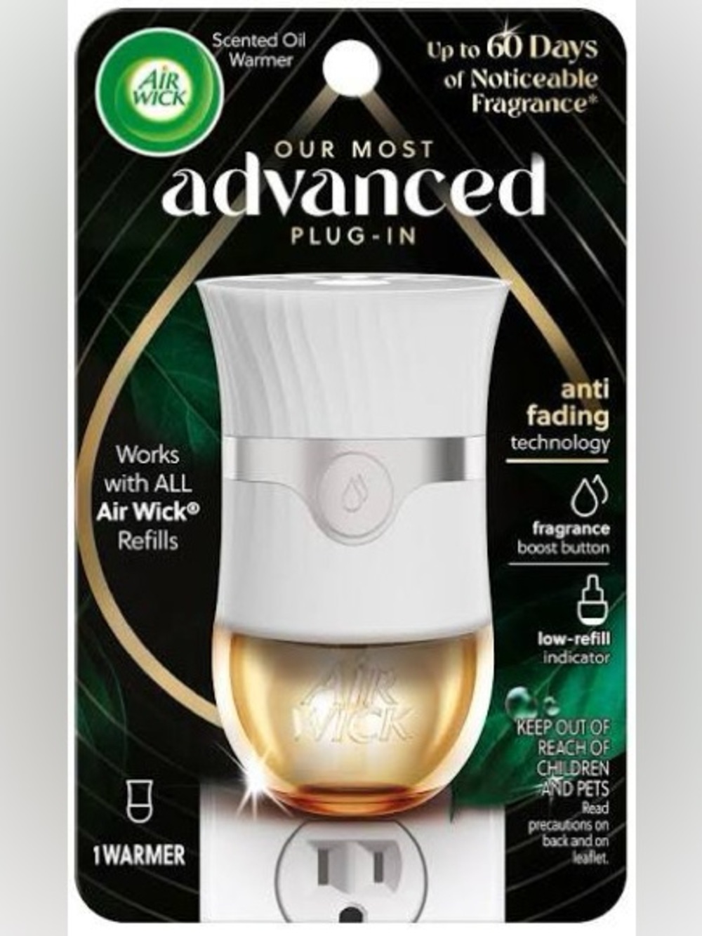 NWT Air Wick Advanced Plug-In Oil Warmer (4 Count)